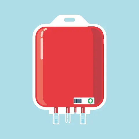 Der Weg des Blut­beutels