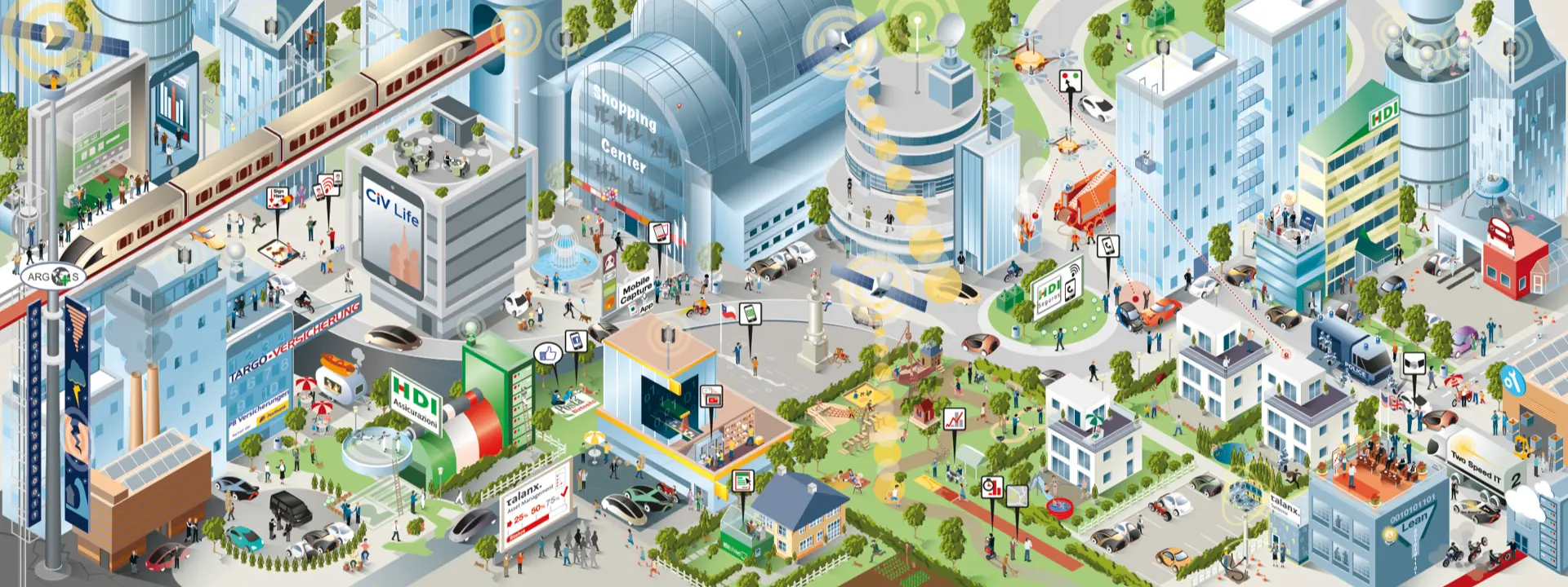 Talanx Wimmelbild #1