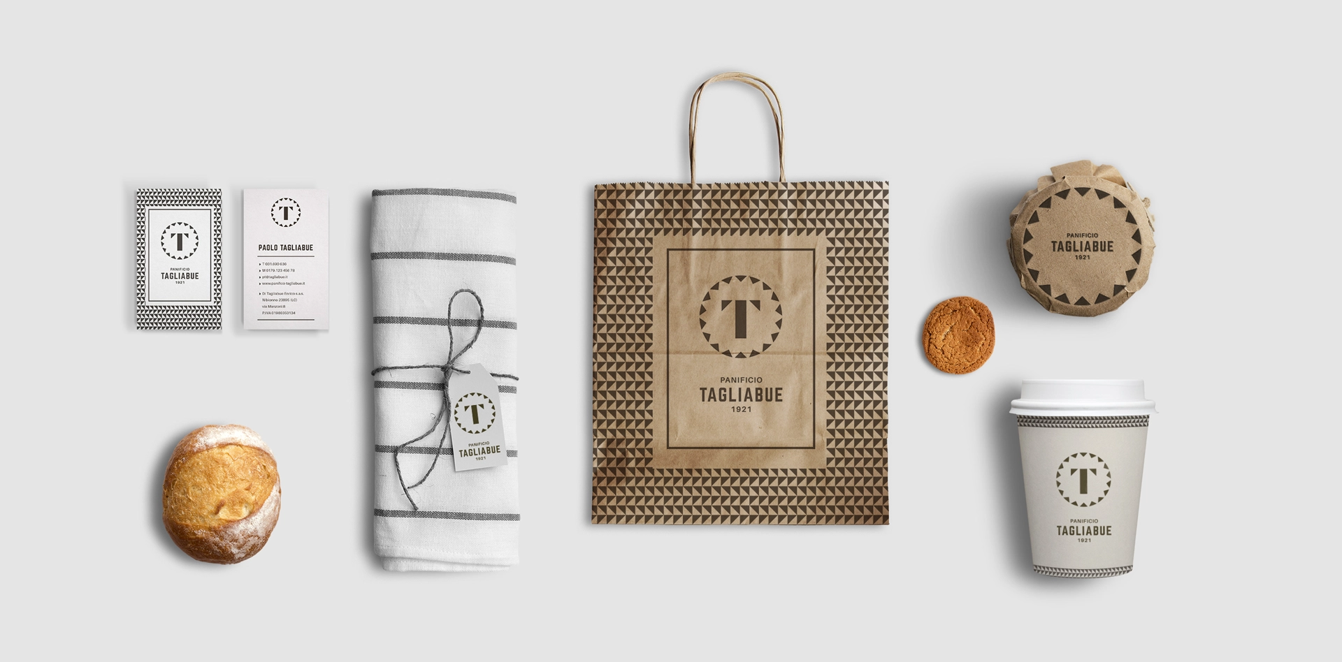 Corporate Design Entwicklung für eine italienische Bäckerei #2